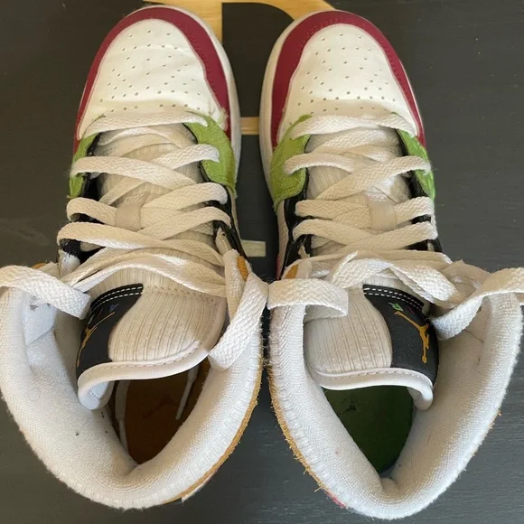 Multicolor Kids Sneakers - Picture 6 of 11